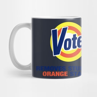 Vote Removes Stubborn Orange Stains, Anti Trump T-Shirt, Funny Liberal Democrat Shirt Mug